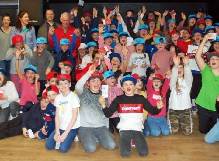 Les Roscovites en classe de neige à Praz en février 2020