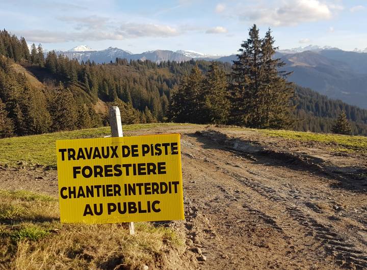 Début du chantier en amont © Marie-Anaïs Lien