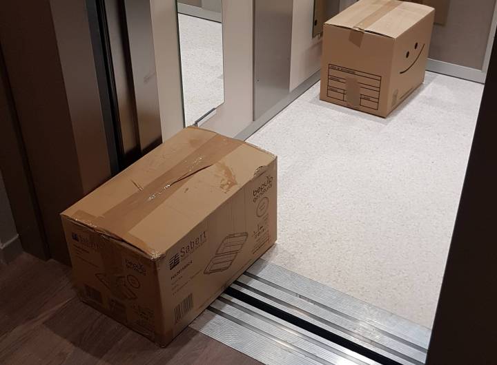 Chalet Sylvand : accueil de la locataire Alice Petit le 18 décembre 2020