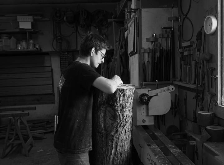 Pierre Mariotte tourneur sur bois pralin