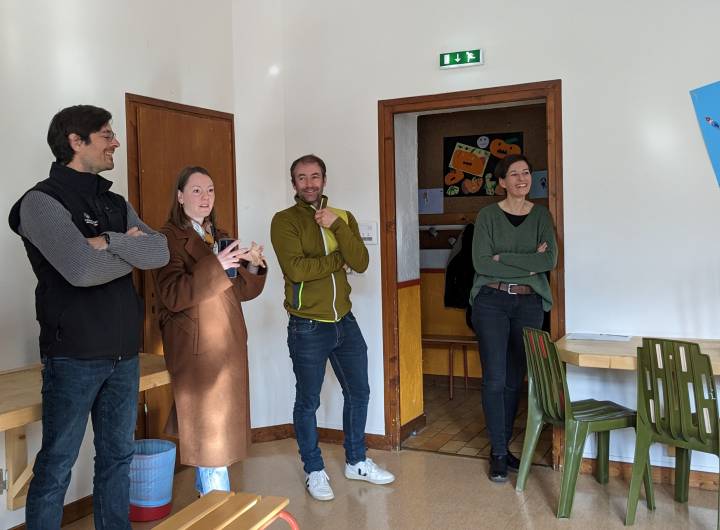 Présentation du concours CUBE.Ecoles à l'école des Éterlous, le 13 mars 2023