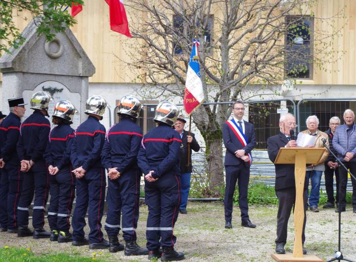Cérémonie du 8 mai 2023 à Praz-sur-Arly - Sylvie Bessy