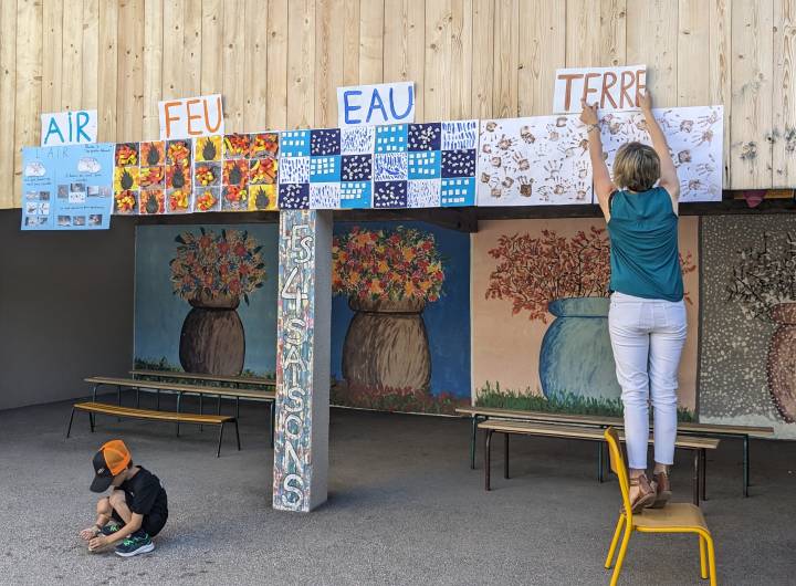 École maternelle Saint-Joseph : kermesse du 24 juin 2023 © Marie-Anaïs Lien