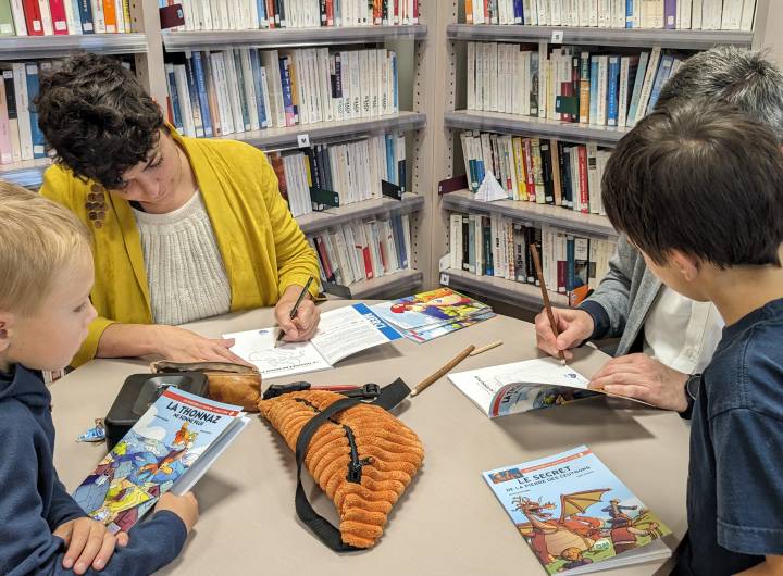 Lancement officiel du T3 de la BD "Les Aventures de Quentin et Louis" le 30 juin 2023 - Marie-Anaïs Lien