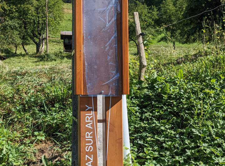 Inauguration du sentier ludique &quot;La Thonnaz ne sonne plus&quot;, le 01072023 - Marie-Anaïs Lien