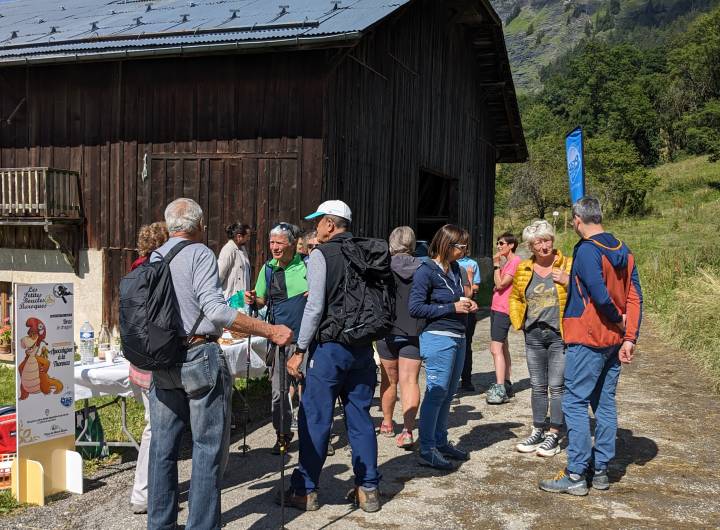 Inauguration du sentier ludique &quot;La Thonnaz ne sonne plus&quot;, le 01072023 - Marie-Anaïs Lien
