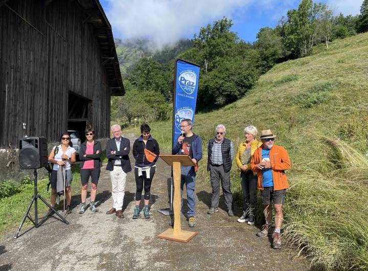 Inauguration du sentier ludique &quot;La Thonnaz ne sonne plus&quot;, le 01072023 - Marie-Anaïs Lien