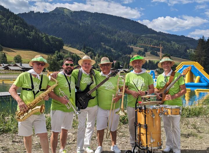 Inauguration du plan d'eau de Praz, le 8 juillet 2023