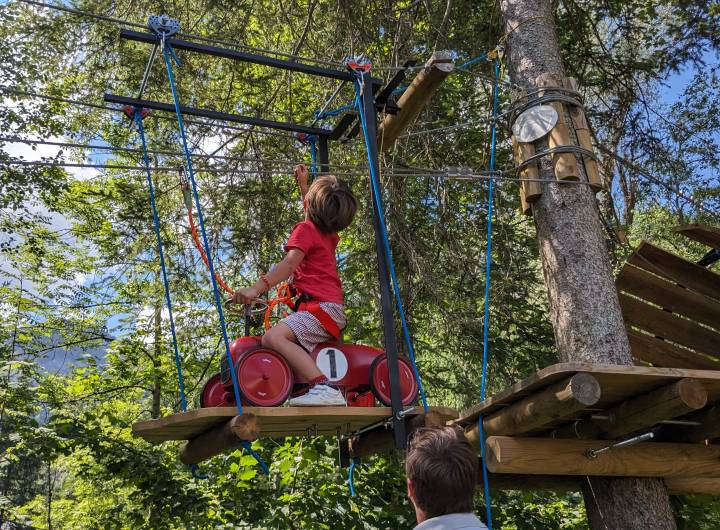 Inauguration du plan d'eau de Praz, le 8 juillet 2023