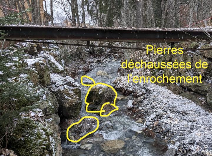 Dégâts des pluies torrentielles du 14 novembre 2023, à Praz - Marie-Anaïs Lien