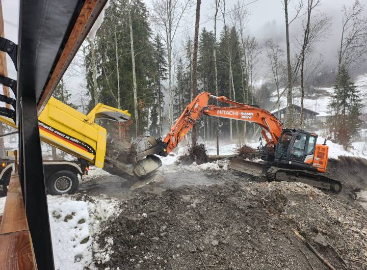 Intervention urgente réalisée au niveau de la passerelle du lac, le 11 décembre 2023, suite à la crue du 14 novembre 2023 - Pierre Bessy