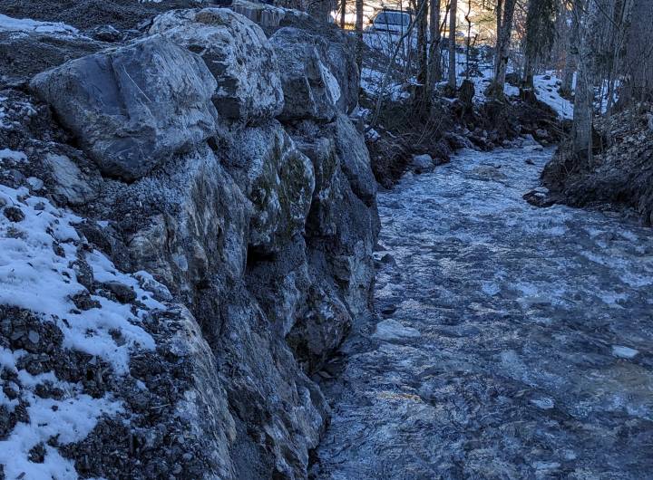 Dégâts des pluies torrentielles du 14 novembre 2023, à Praz - Marie-Anaïs Lien
