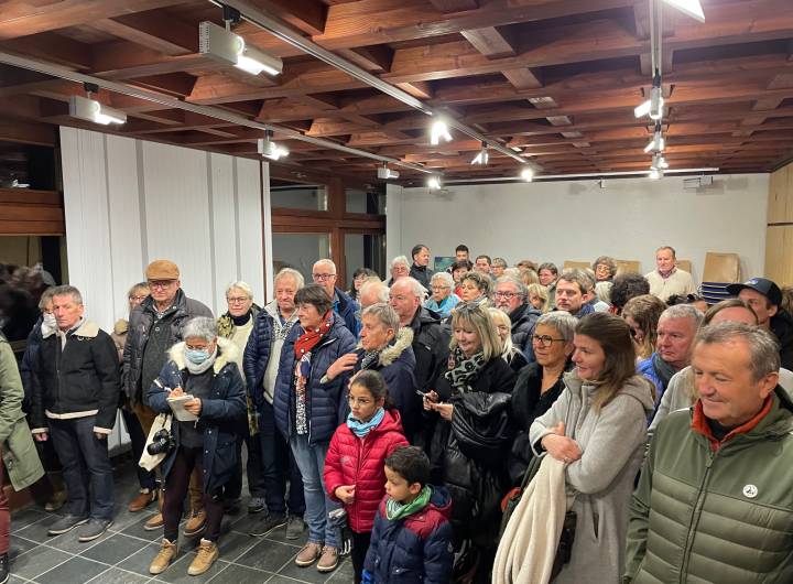 Inauguration du pôle médical et pot de départ en retraite le 20 décembre 2023 - Céline Combes