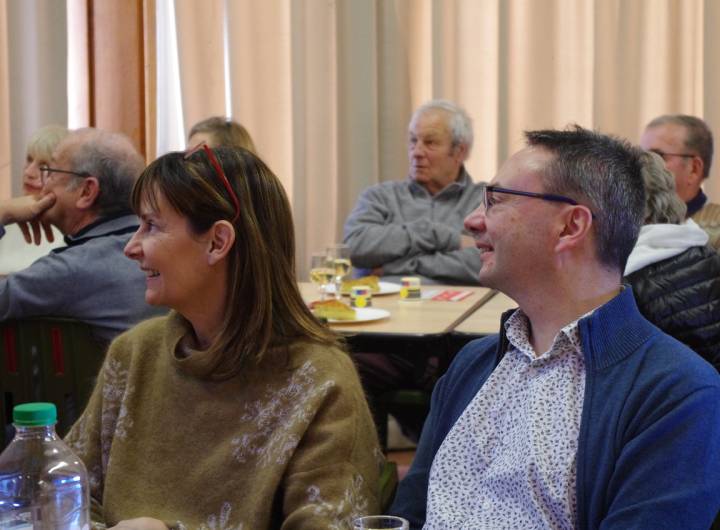 Galette des Anciens à la Maison de la Montagne, le 21 janvier 2024 - Sylvie Bessy
