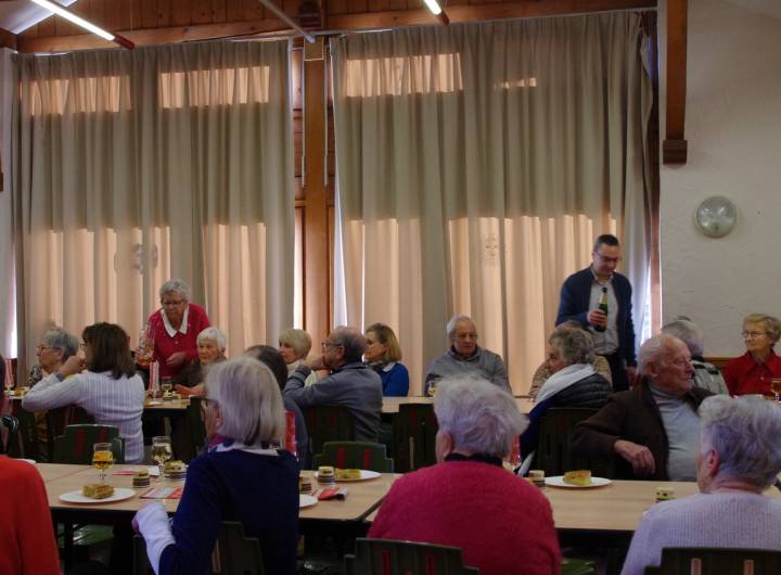 Galette des Anciens à la Maison de la Montagne, le 21 janvier 2024 - Sylvie Bessy