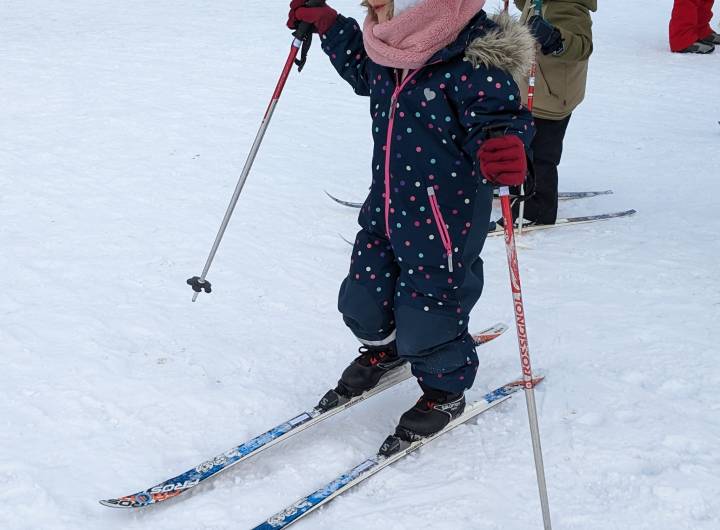 Ski de fond du 22 au 25 janvier 2024 pour les élèves de MS-GS de l'école Saint-Joseph - Marie-Anaïs Lien