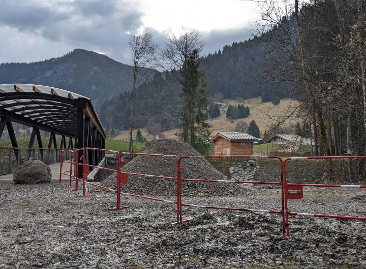 Jonction reliant le parc de loisirs des Belles au plan d'eau - Marie-Anaïs Lien