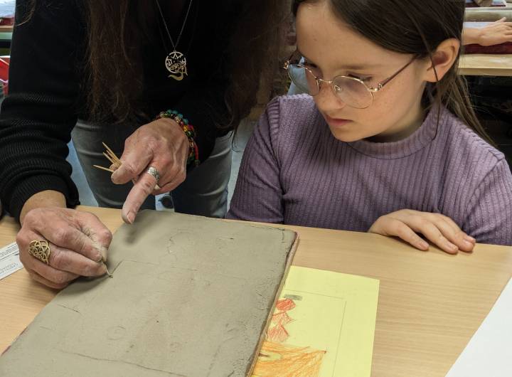 Ateliers de céramique avec Sandra et Laurent Castelain des 8, 9 et 11 avril 2024 - Marie-Anaïs Lien