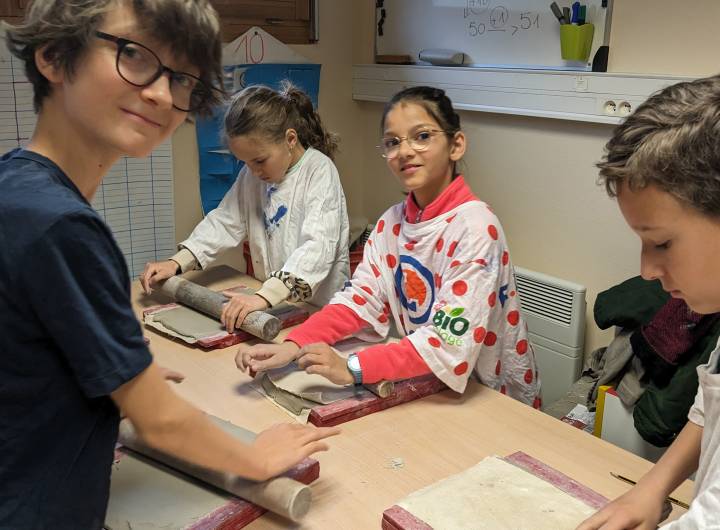 Ateliers de céramique avec Sandra et Laurent Castelain des 8, 9 et 11 avril 2024 - Marie-Anaïs Lien