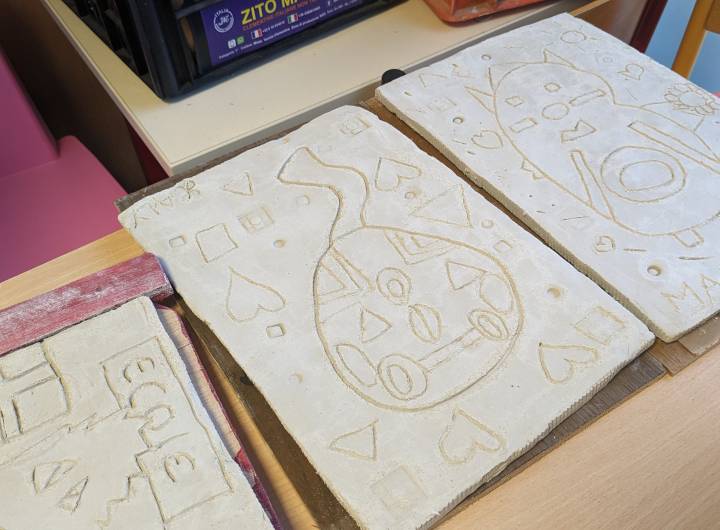 Ateliers de céramique avec Sandra et Laurent Castelain des 8, 9 et 11 avril 2024 - Marie-Anaïs Lien