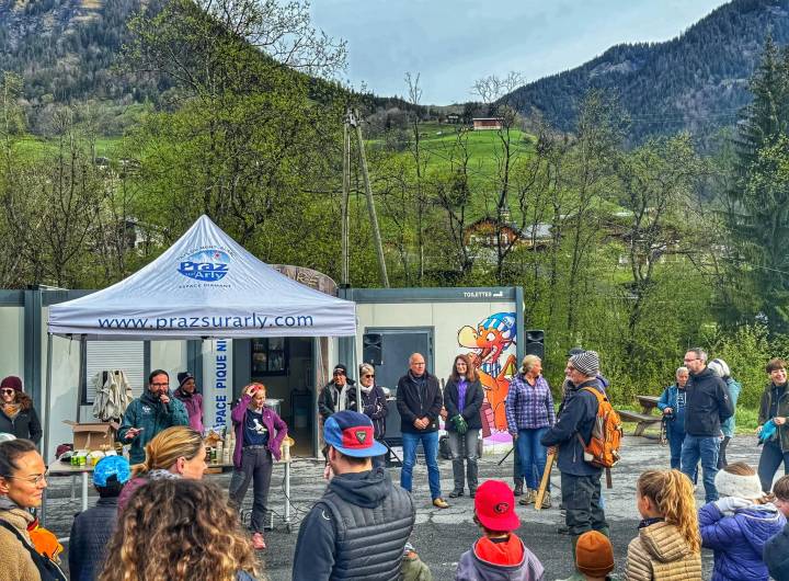 Opération &quot;Nettoyage de printemps&quot; du 4 mai 2024 - Praz sur Arly Tourisme