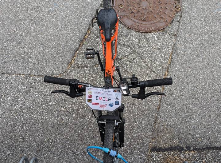 Voyage à vélo en Ardèche des CM1/CM2 de l'école des Éterlous du 21 au 24 mai 2024