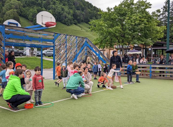 Cross 2023/2024 de l'école maternelle Saint-Joseph, qui a eu lieu le samedi 8 juin 2024. - Marie-Anaïs Lien