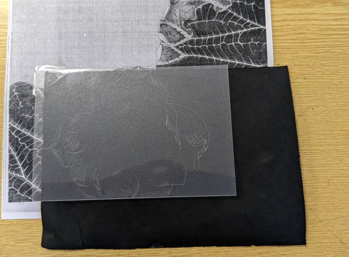 Atelier de typographie et de gravure réalisé par les CM2 le 13/06/2024 - Marie-Anaïs Lien