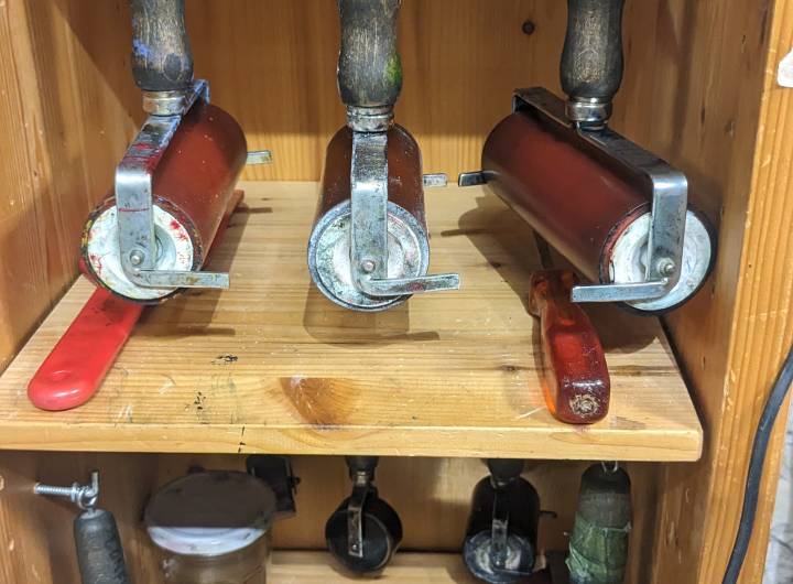 Atelier de typographie et de gravure réalisé par les CM2 le 13/06/2024 - Marie-Anaïs Lien