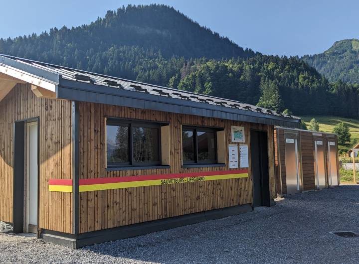 Plan d'eau/lac : poste de secours définitif en juin 2024 - Marie-Anaïs Lien