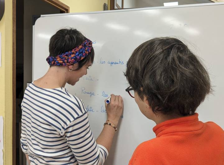 Initiation des élèves des Éterlous à la photographie réalisée par Margaux Meurisse, le 3 décembre 2024 - Marie-Anaïs Lien