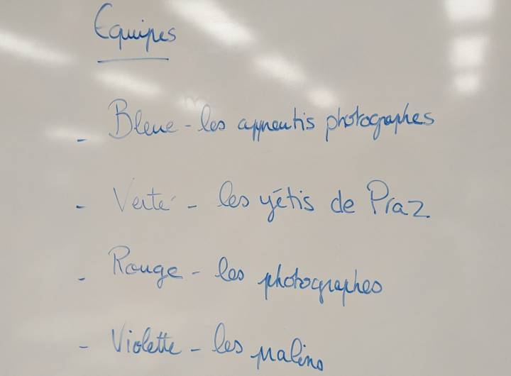 Initiation des élèves des Éterlous à la photographie réalisée par Margaux Meurisse, le 3 décembre 2024 - Marie-Anaïs Lien