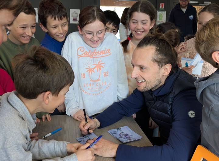La Dictée du Tour, en prémices du Tour de France Femmes, le 28 mars 2025 - Marie-Anaïs Lien