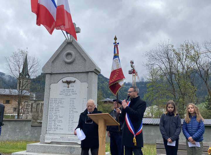 Cérémonie du 8 mai 2025 : 80 ans depuis la libération - Céline Combes