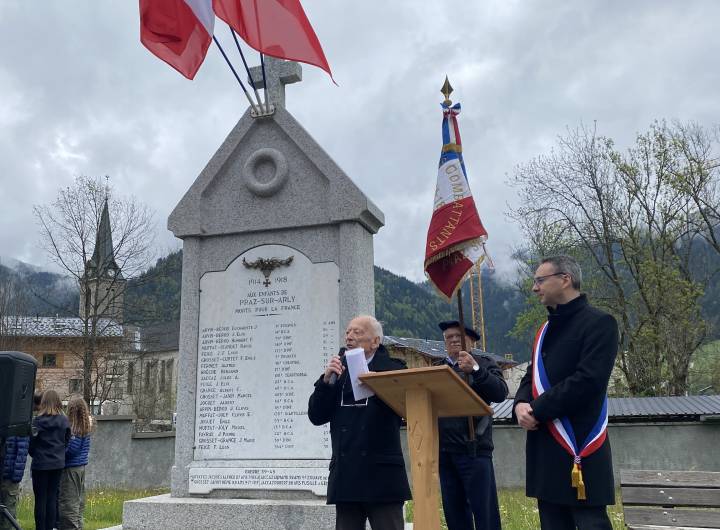Cérémonie du 8 mai 2025 : 80 ans depuis la libération - Céline Combes