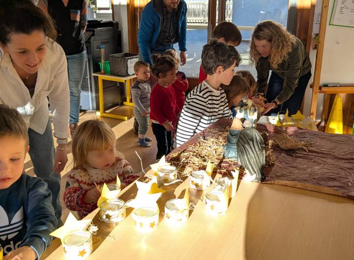 Célébration de Noël à l'école maternelle le 12/12/2025 - Marie-Anaïs Lien