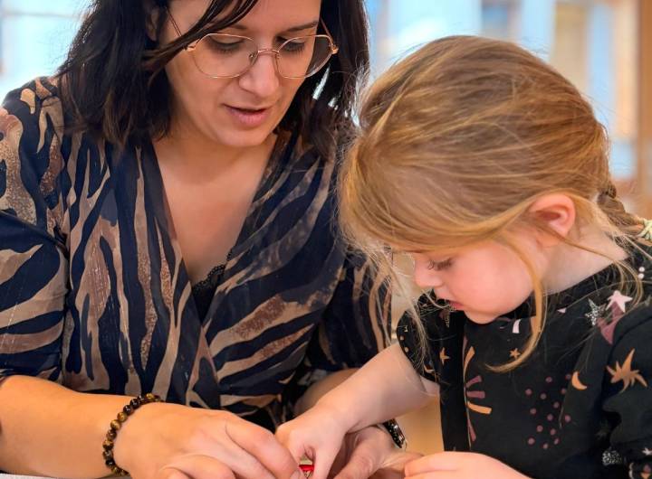 Atelier de confection de sablés à l'école maternelle le 15/12/2025 - Charlotte Groshenry Gandolfo