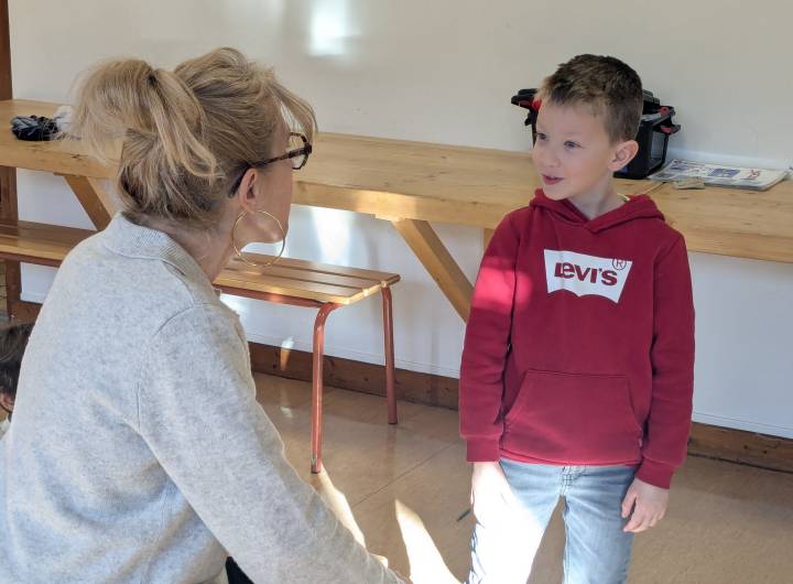 6e séance de théâtre sur 10 avec Barbara Banos le 26/02/2026 - créneau des CE1/CM1 - Marie-Anaïs Lien