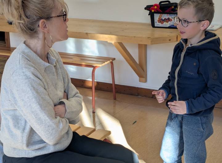 6e séance de théâtre sur 10 avec Barbara Banos le 26/02/2026 - créneau des CE1/CM1 - Marie-Anaïs Lien