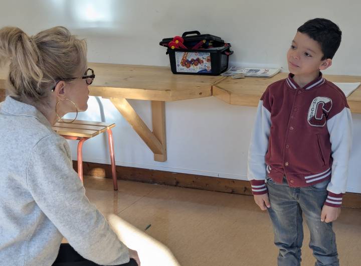 6e séance de théâtre sur 10 avec Barbara Banos le 26/02/2026 - créneau des CE1/CM1 - Marie-Anaïs Lien