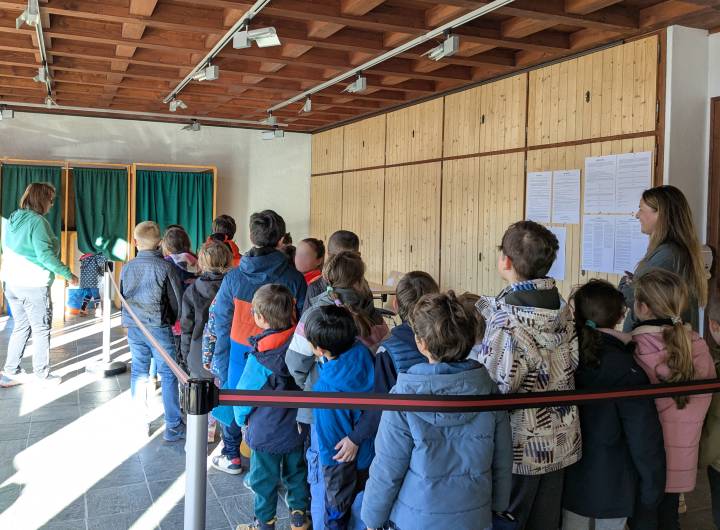 Élections des élèves de l'école des Éterlous pour choisir entre une après-midi crêpes, JO ou création Pâques le 13/03/2026 - Marie-Anaïs Lien