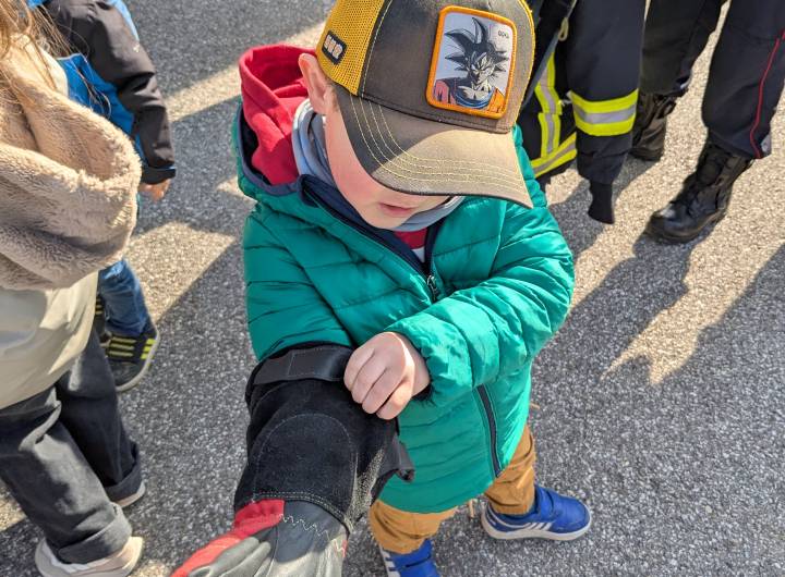 Intervention des pompiers à l'école maternelle Saint-Joseph de Praz-sur-Arly le 24/03/2026 - Marie-Anaïs Lien
