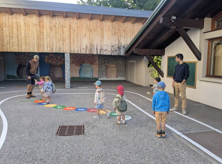 Rentrée scolaire à l'école maternelle privée Saint-Joseph - Marie-Anaïs Lien