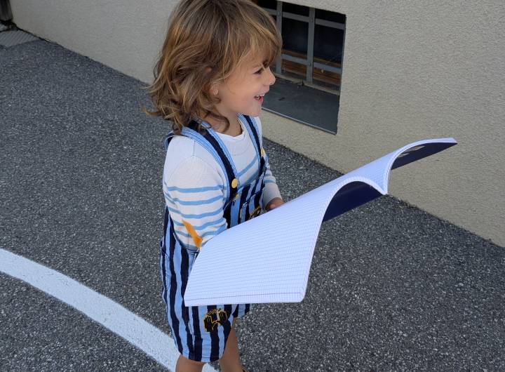 Rentrée scolaire à l'école maternelle privée Saint-Joseph - Marie-Anaïs Lien