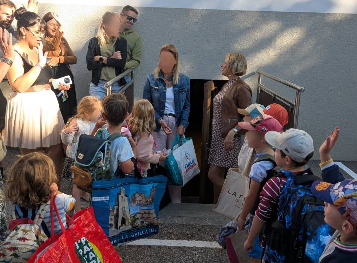 Rentrée scolaire à l'école maternelle privée Saint-Joseph - Marie-Anaïs Lien