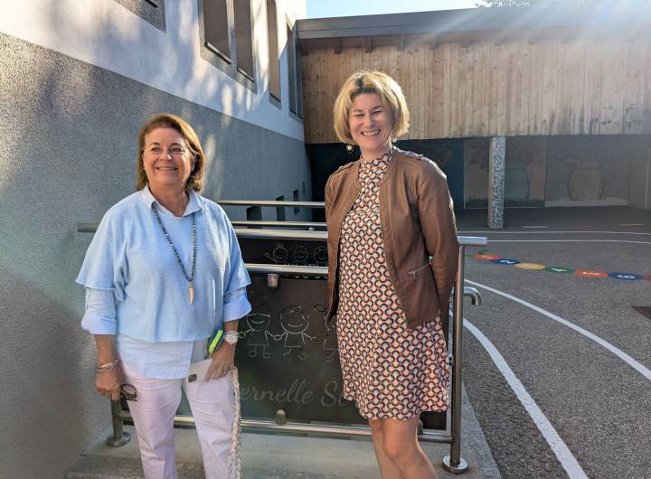 Rentrée scolaire à l'école maternelle privée Saint-Joseph - Marie-Anaïs Lien