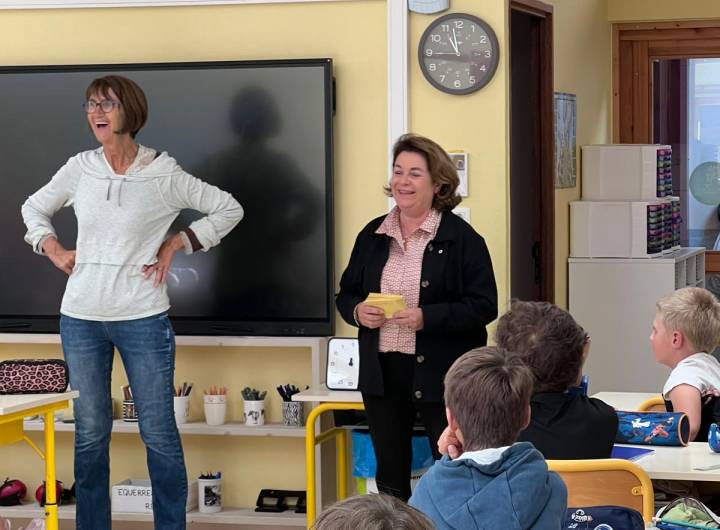 Présentation du Conseil Municipal des Enfants (CME) aux élèves de CM1/CM2 de l'école élémentaire des Éterlous le 02/10/2026 - Cécile Ninot-Collin