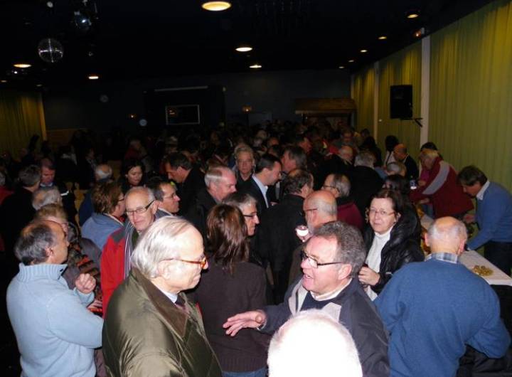 Cérémonie des vœux du maire au Belambra le 16 janvier 2024 - Sylvie Bessy ou Bernard Demonchy