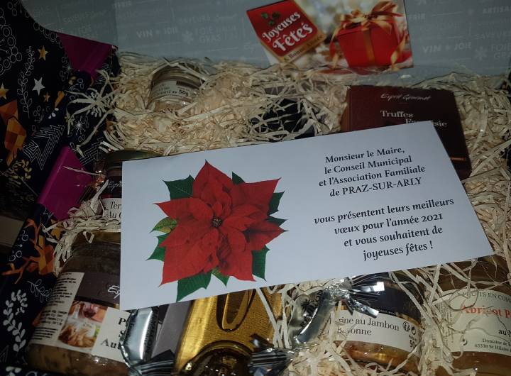 Mot adressé aux Anciens dans les colis de Noël de 2020