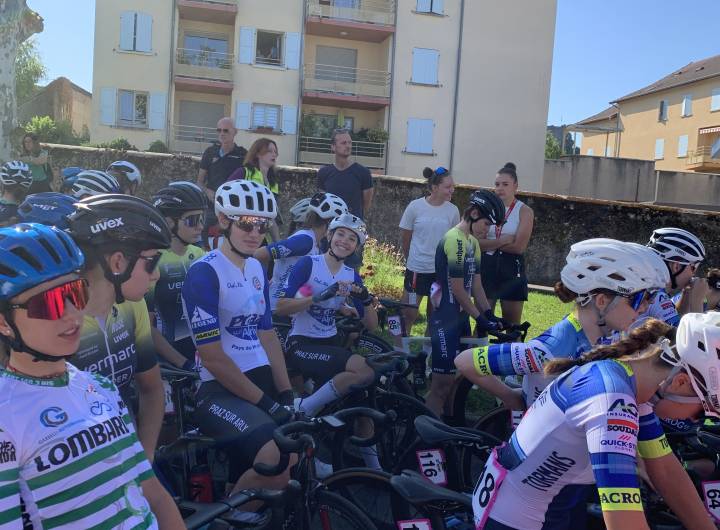 Mathilde Tritz durant le Grand Prix du Valromey Tour Féminin des 11 et 13 juillet 2025 - Frédéric Hurlin